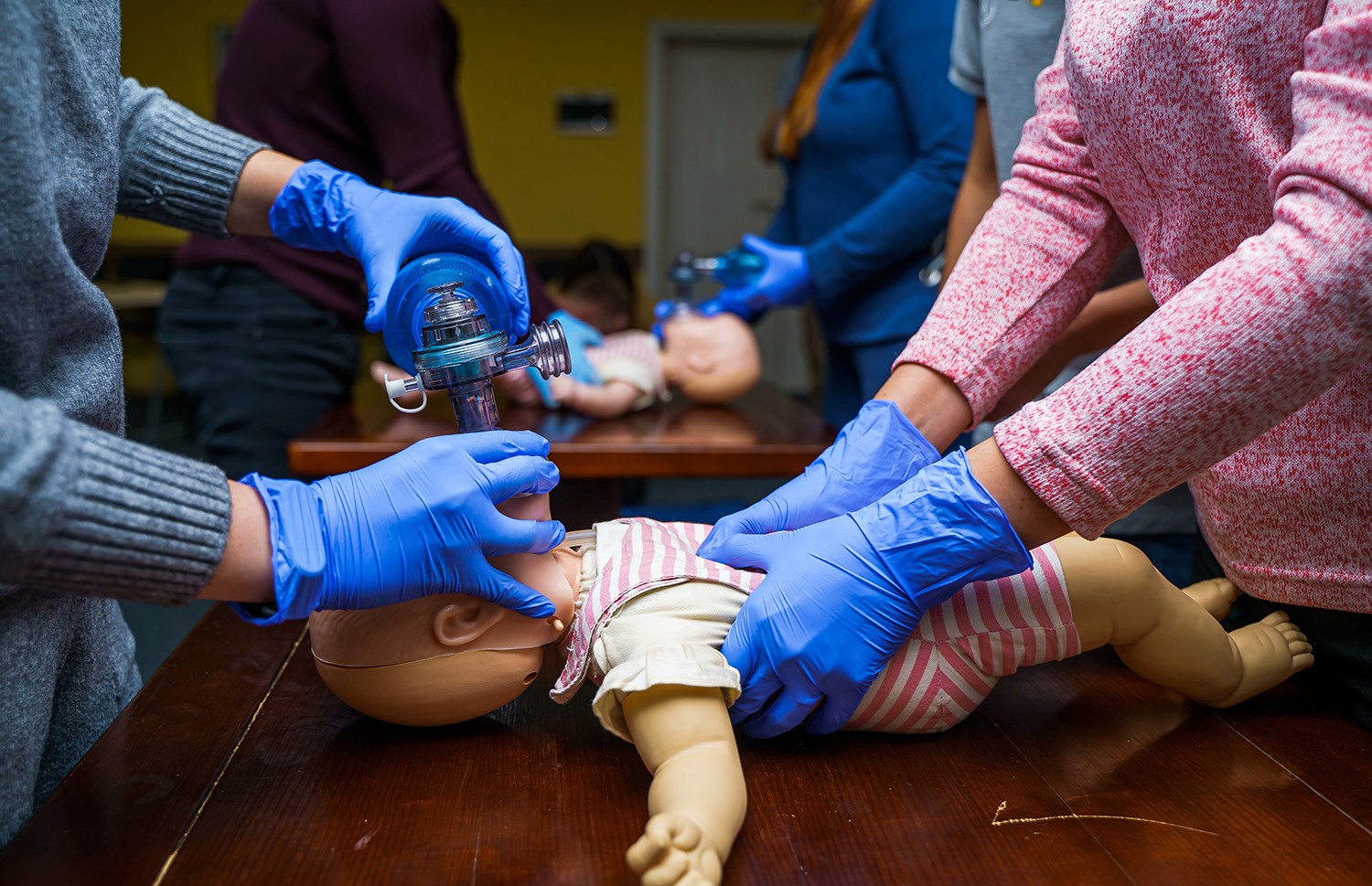 Adult and paediatric basic life support